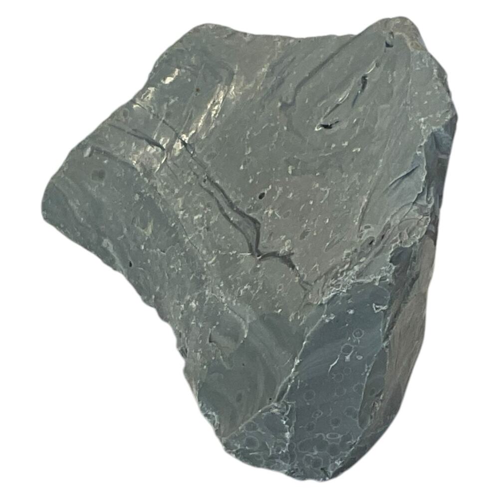 Farmhouse‎ Gray Swirled Art Glass Cullet Slag Glass #5XL103